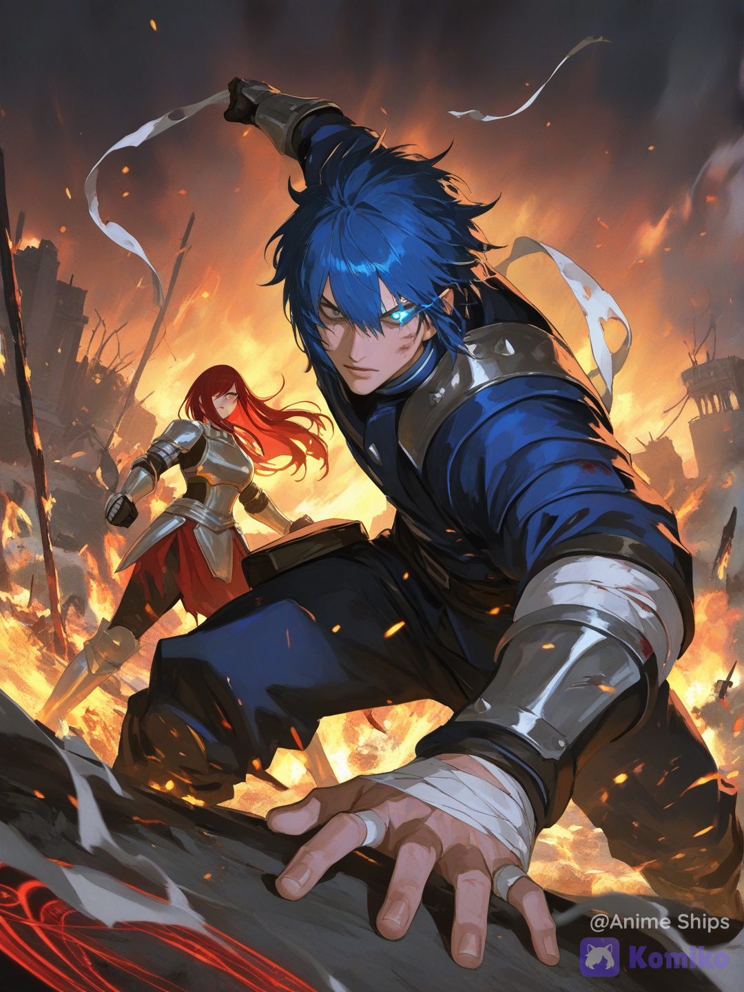 Erza Scarlet x Jellal Fernandez