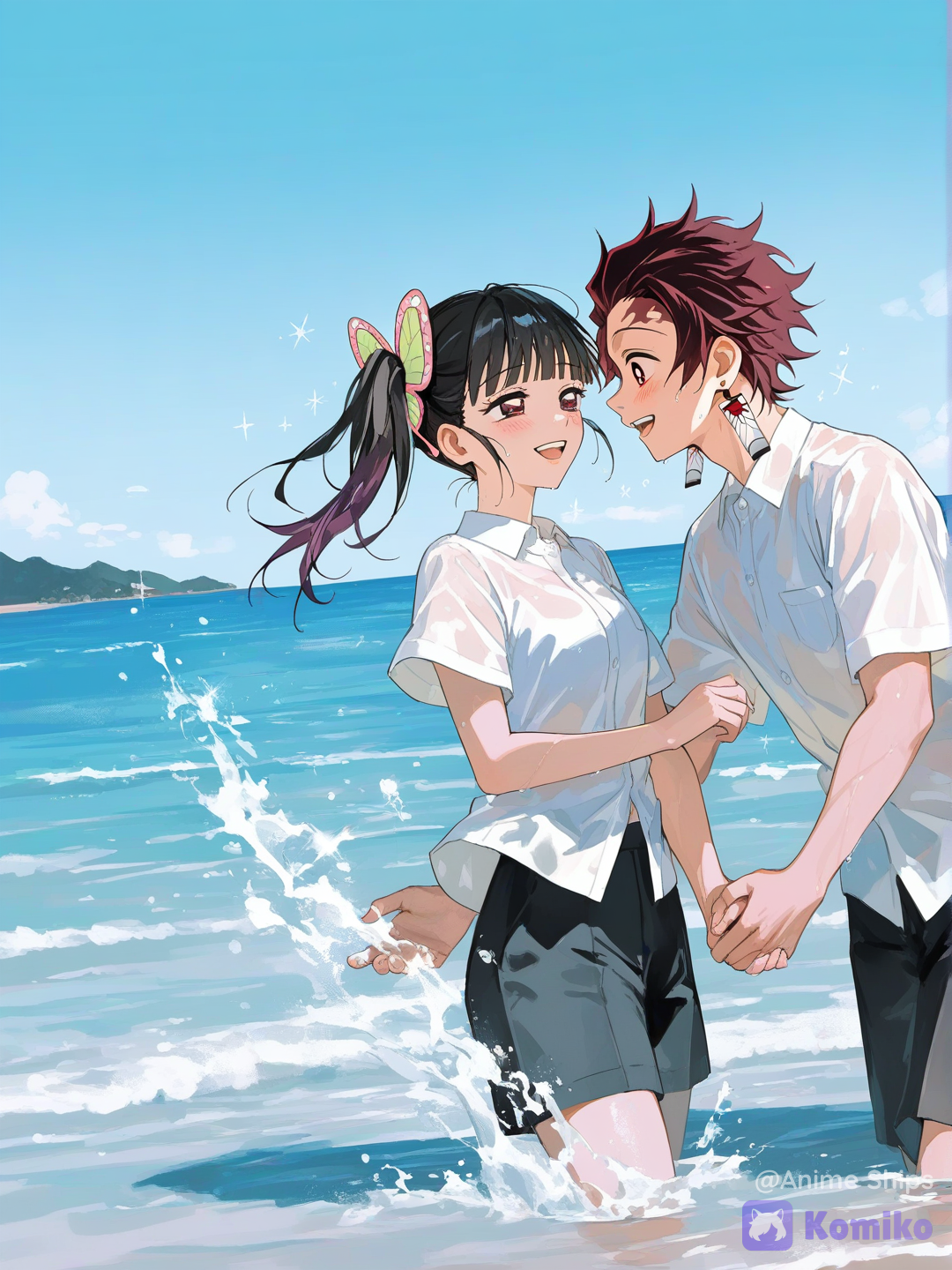 Tsuyuri Kanao x Kamado Tanjiro