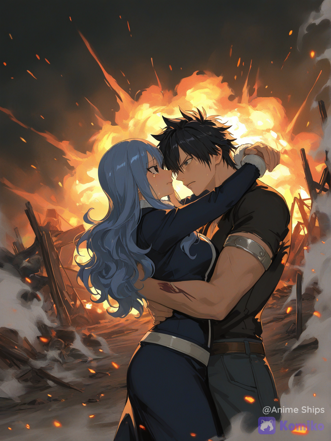 Juvia Lockser x Gray Fullbuster