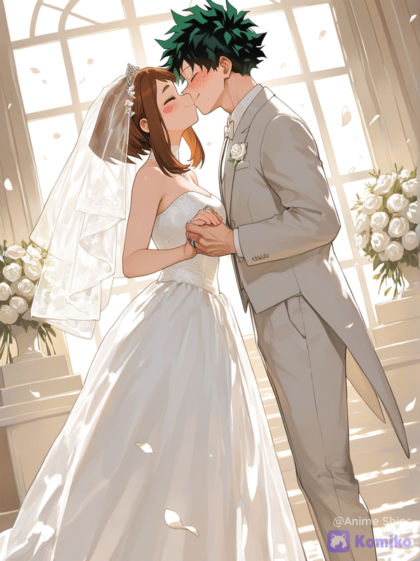 Ochako Uraraka x Izuku Midoriya