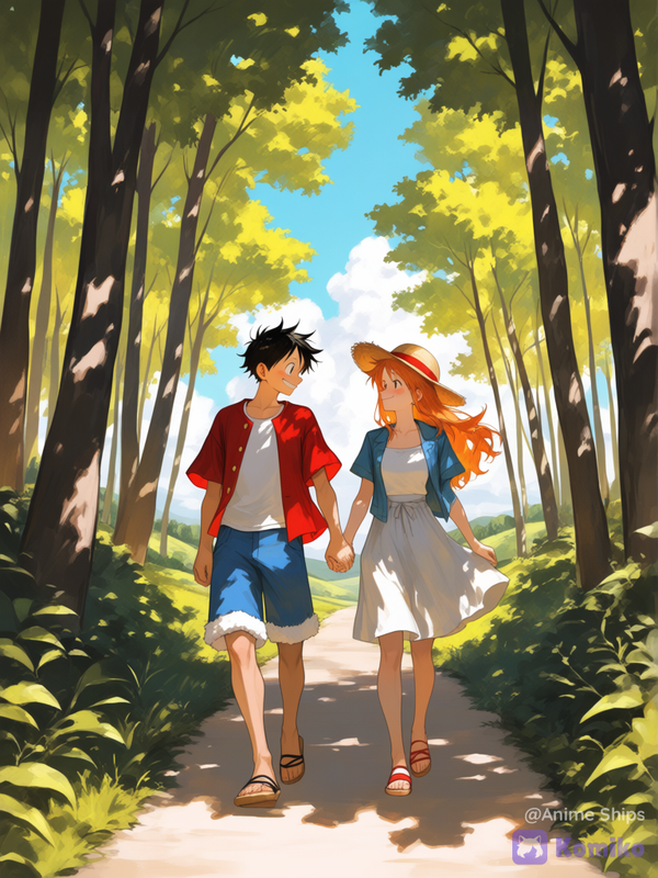 Nami x Monkey D. Luffy