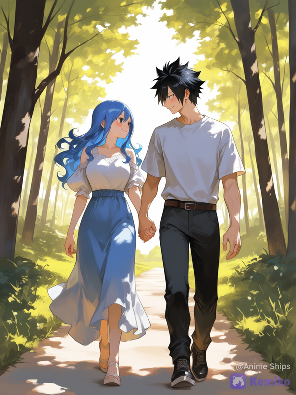 Juvia Lockser x Gray Fullbuster