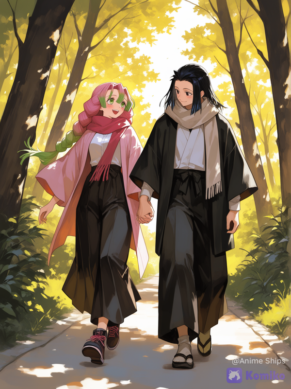 Mitsuri Kanroji x Obanai Iguro