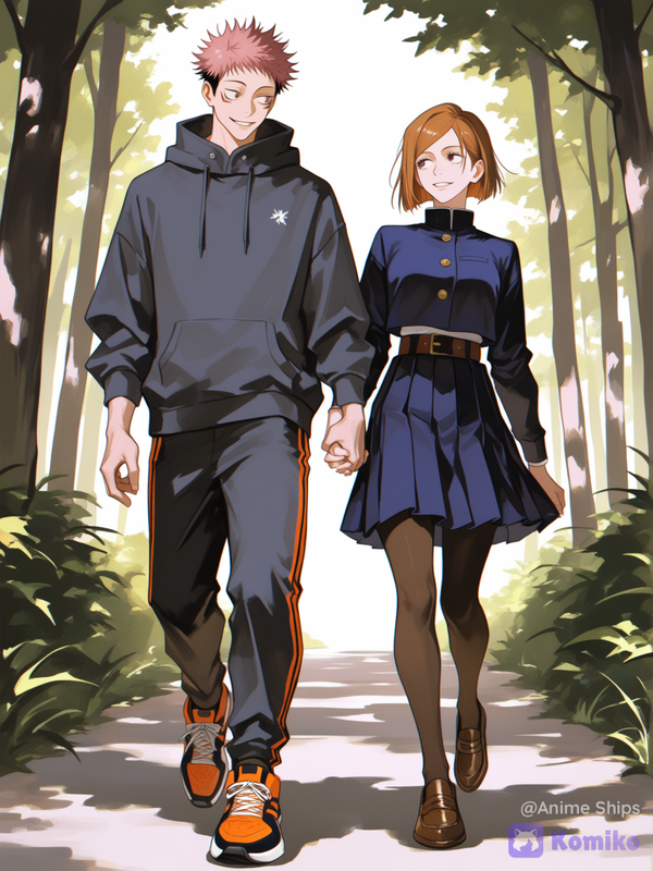 Nobara Kugisaki x Yuuji Itadori