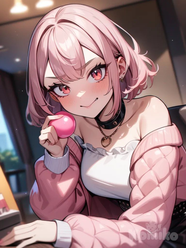 1girl, bubblegum bitch