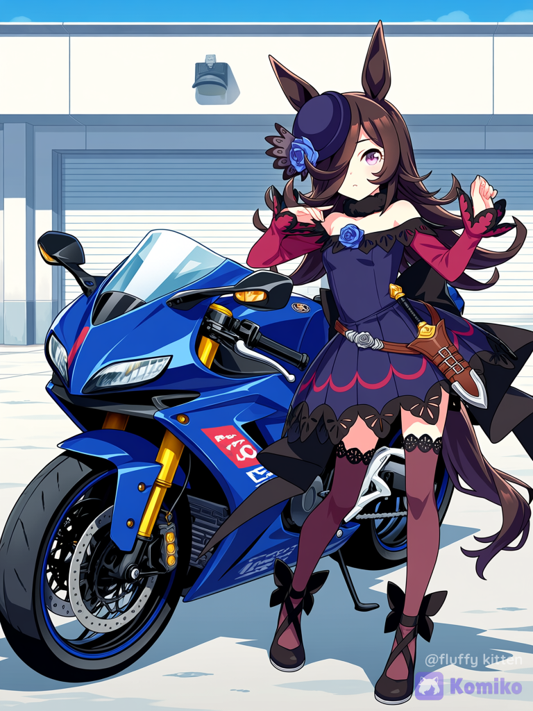 Mi nueva moto hermanito