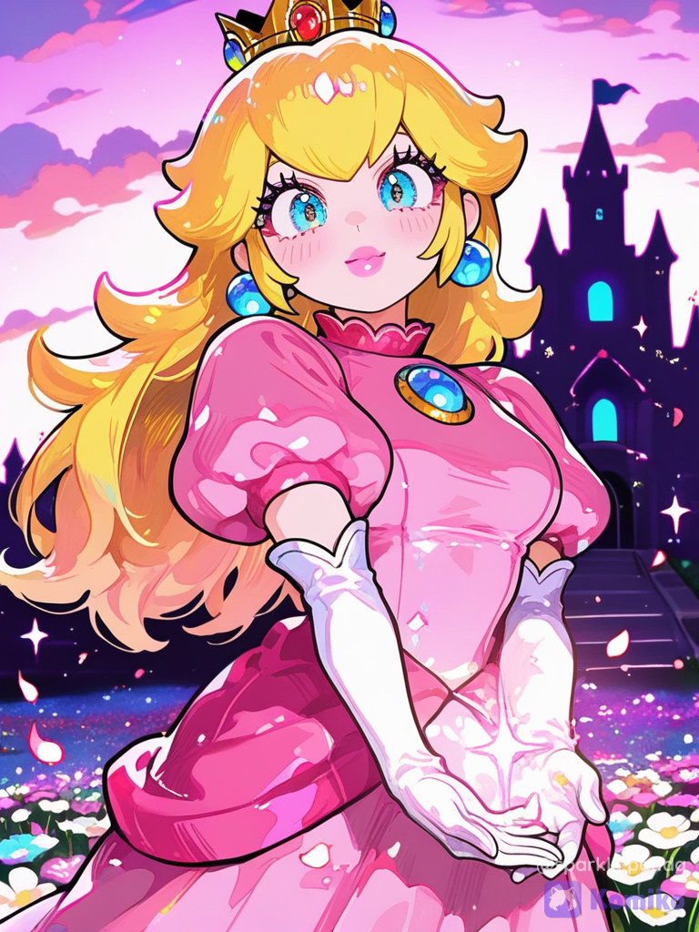 Prinzessin Peach im Blütenzauber ✨👑