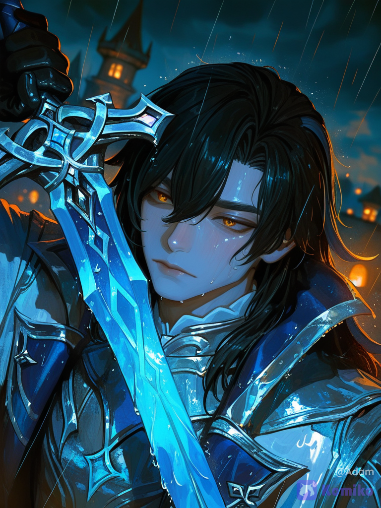 Blue Knight 🗡️⚡