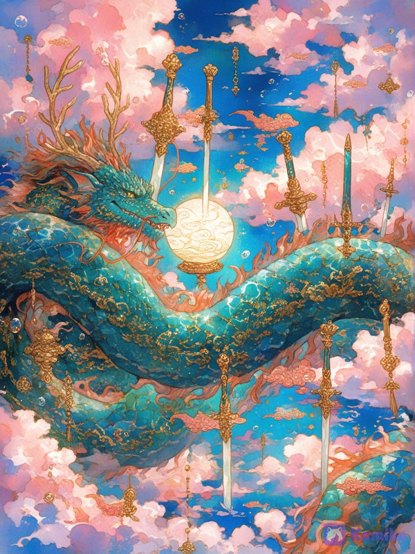 Dragon of Pink Clouds 🐉🌸