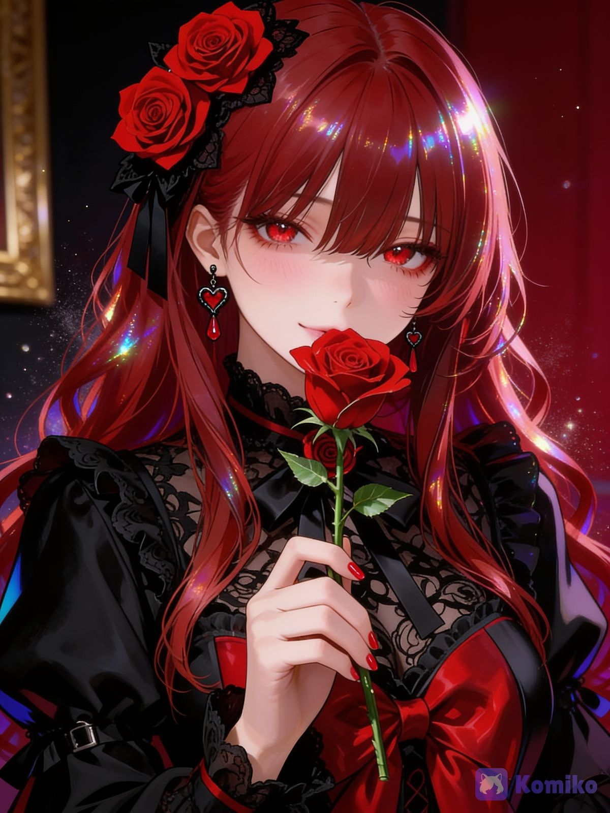 You want this rose? 🌹🤭