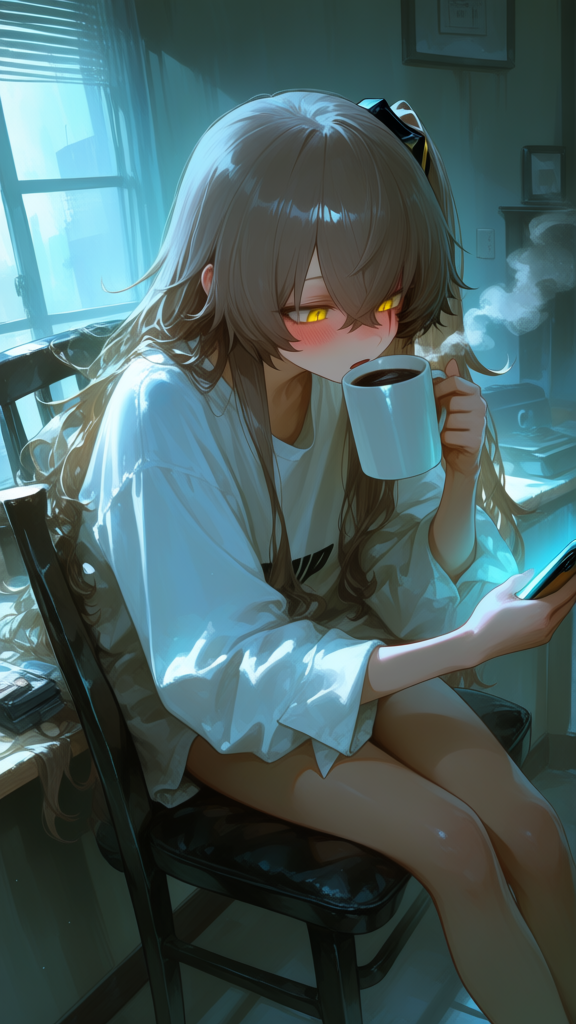 I fell asleep. It’s almost over...