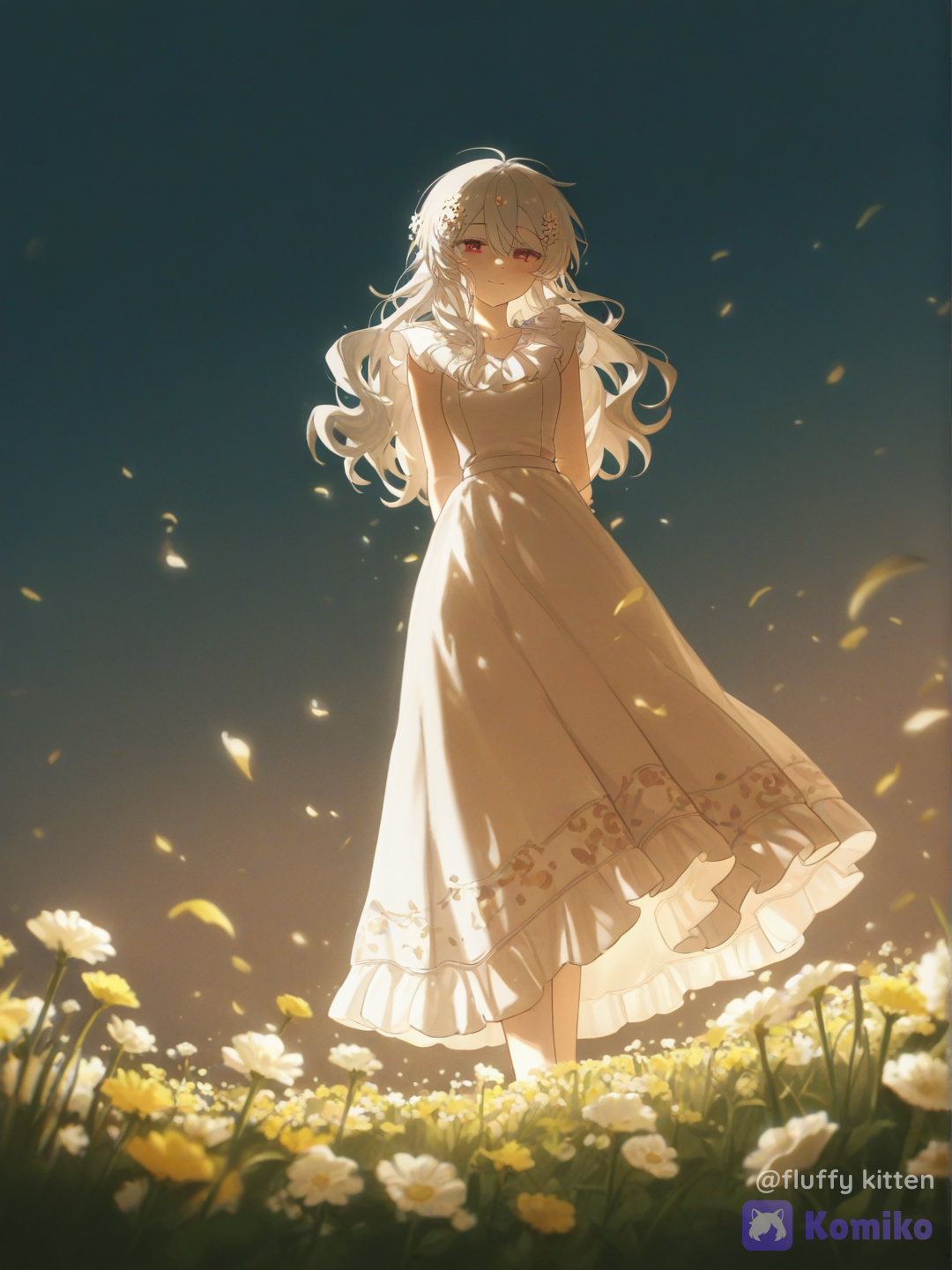 Girl in the field