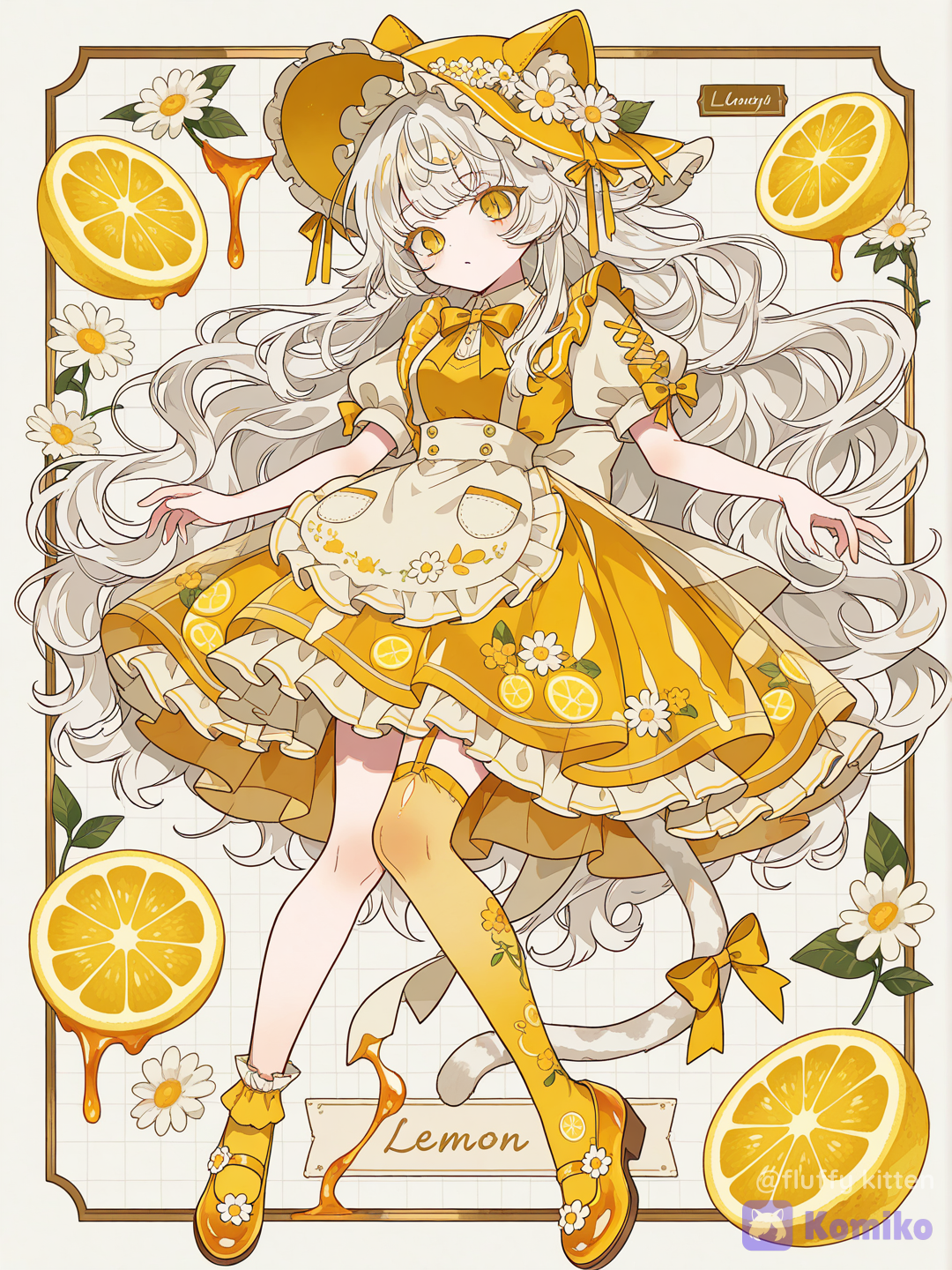 Cute character card