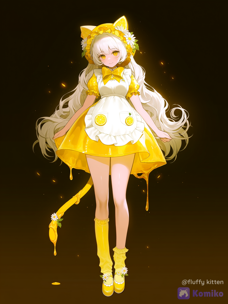 Cute anime style