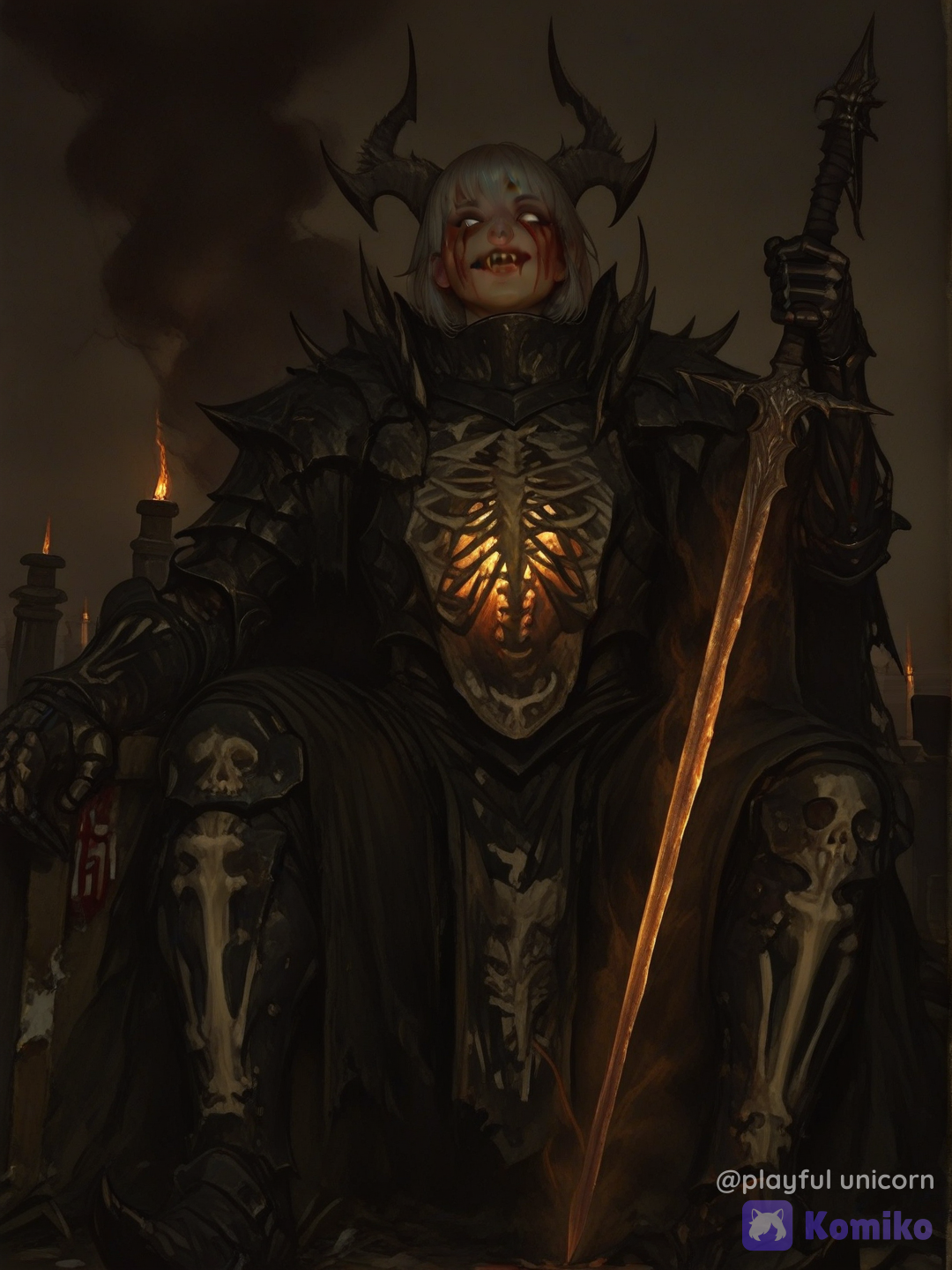 Throne of the cursed