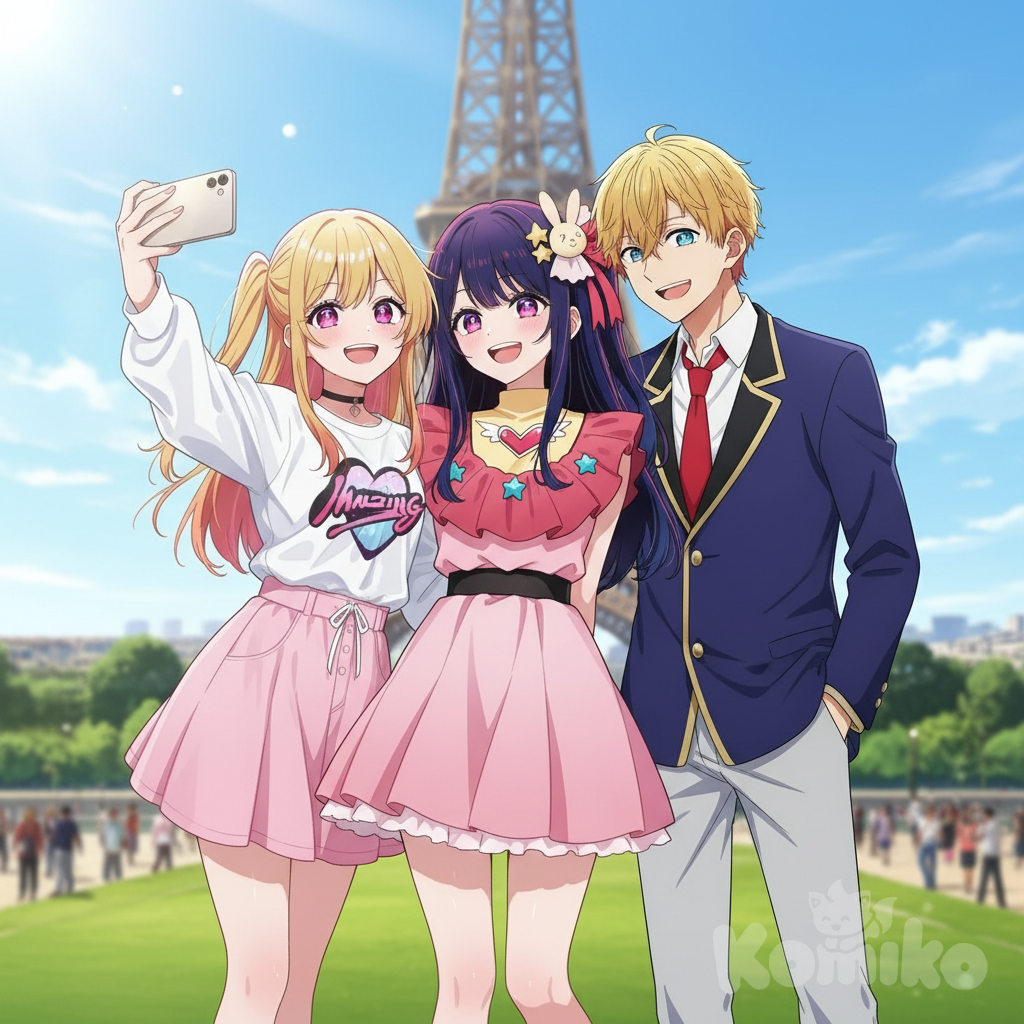Ils sont si beau devant la tour Eiffel ✨️🤩