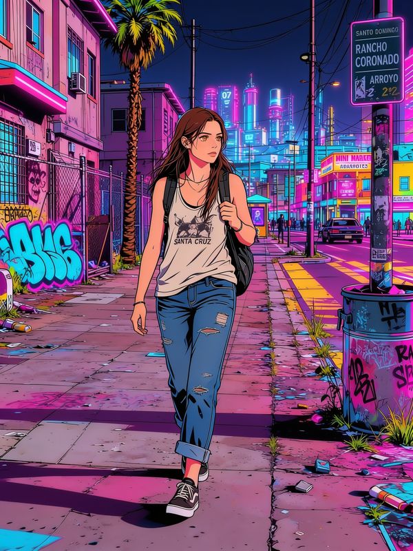 Cyberpunk Edgerunners - Fallon Michaels