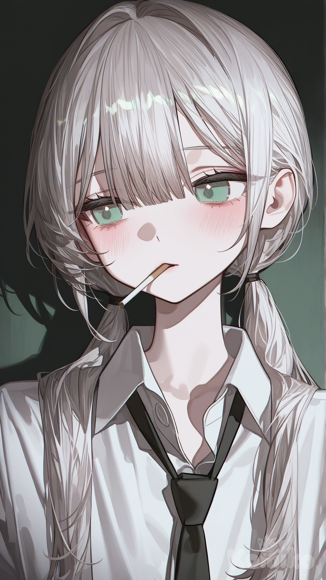 Averting eyes