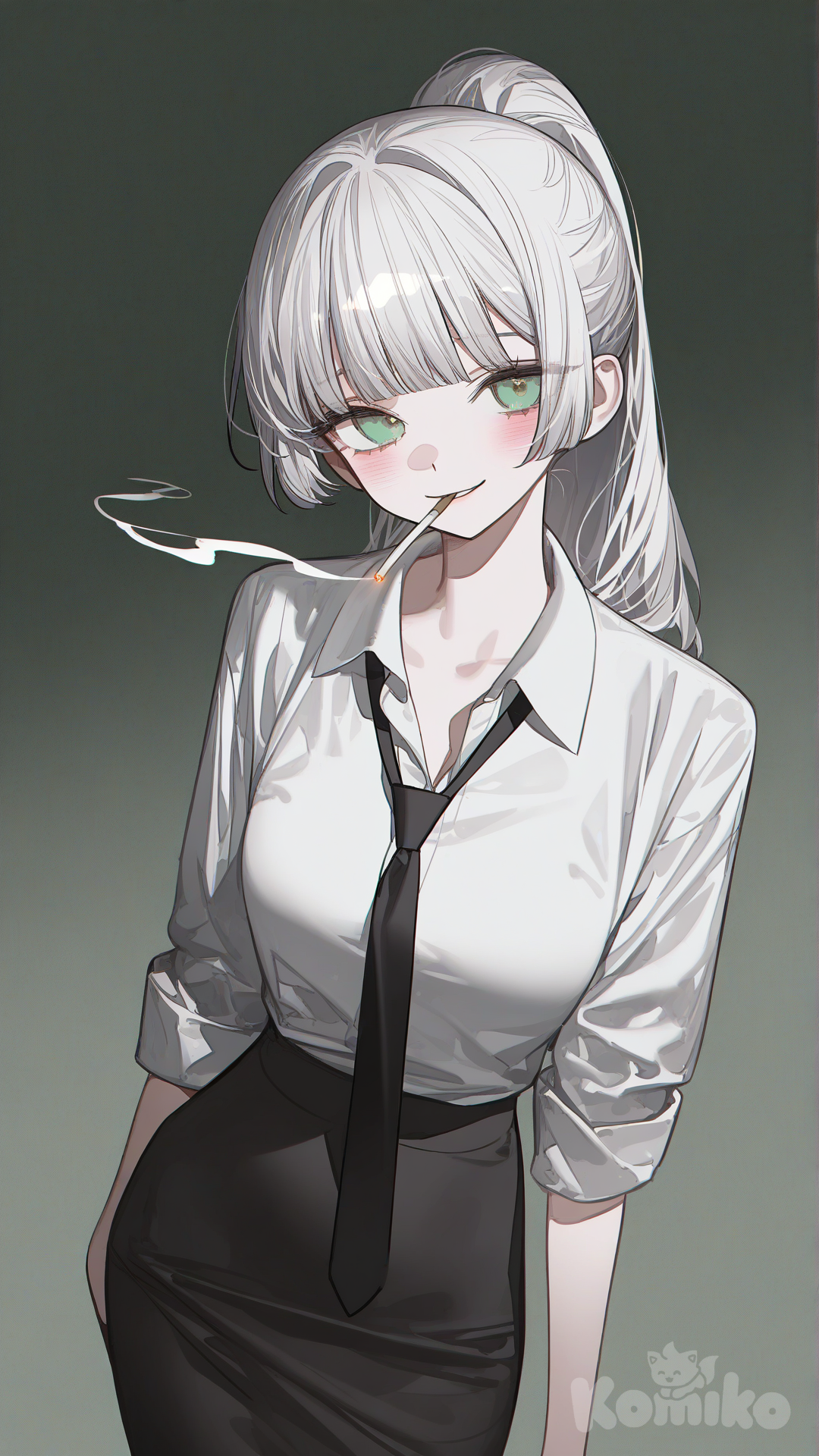 Skirt suit