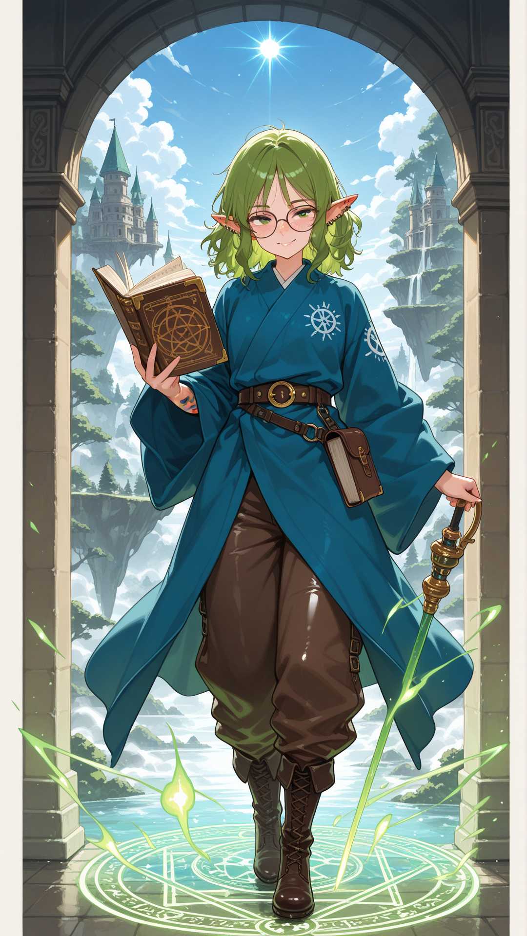 Elfe magicienne 2 