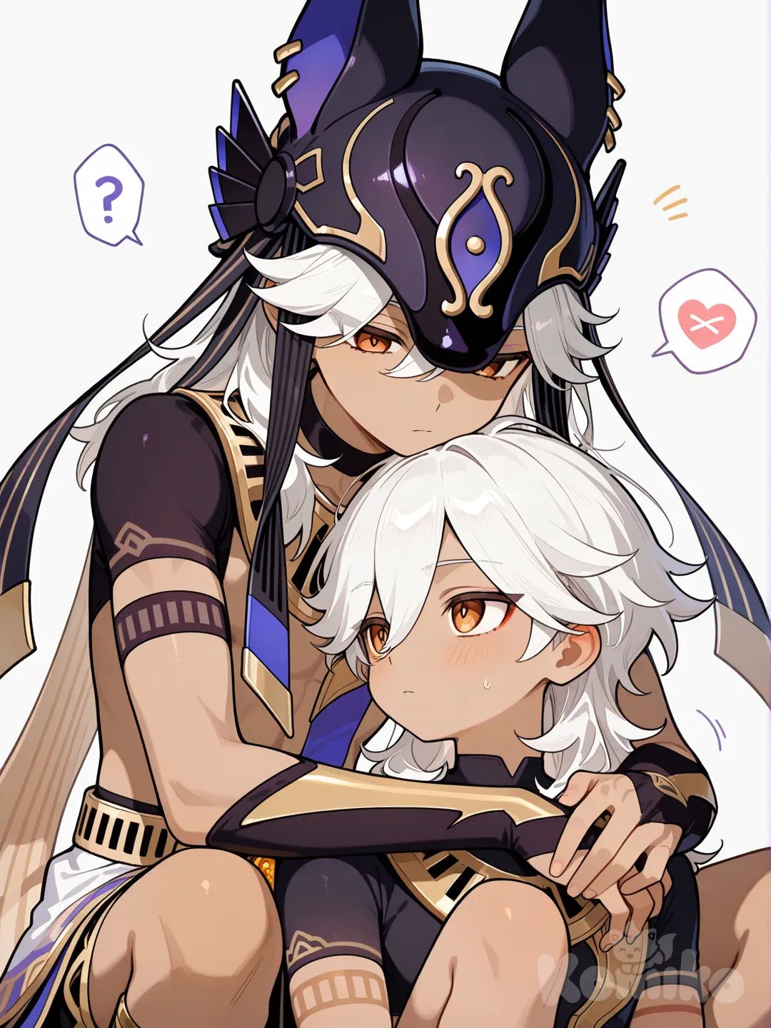 2boys, @Cyno_(Genshin_Impact)