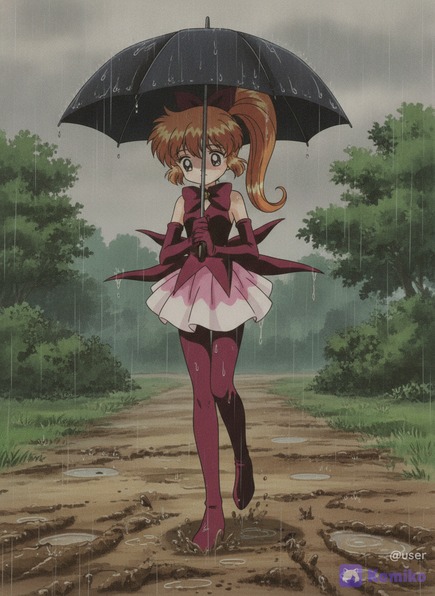 雨の日のセイントテール