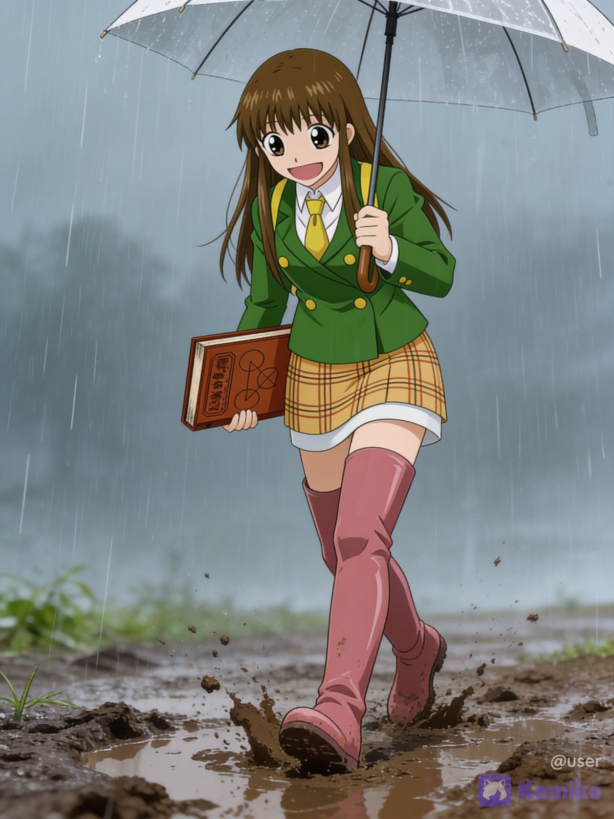 雨の日の恵