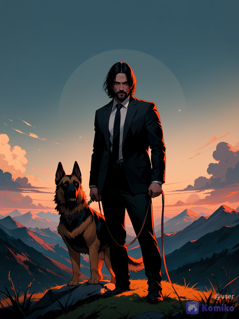 John Wick is on vacation