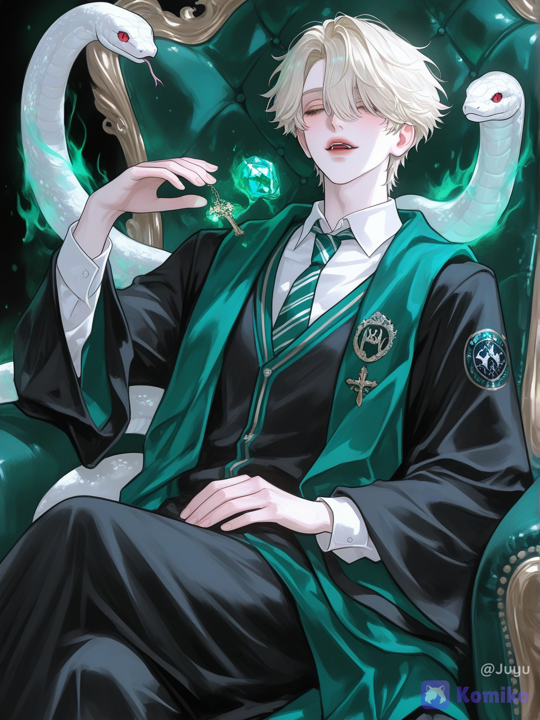 Draco y sus serpientes 🐍✨