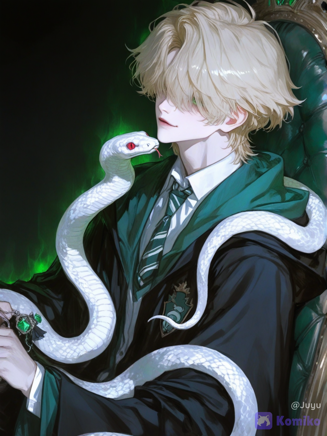 Draco y su serpiente 🐍✨