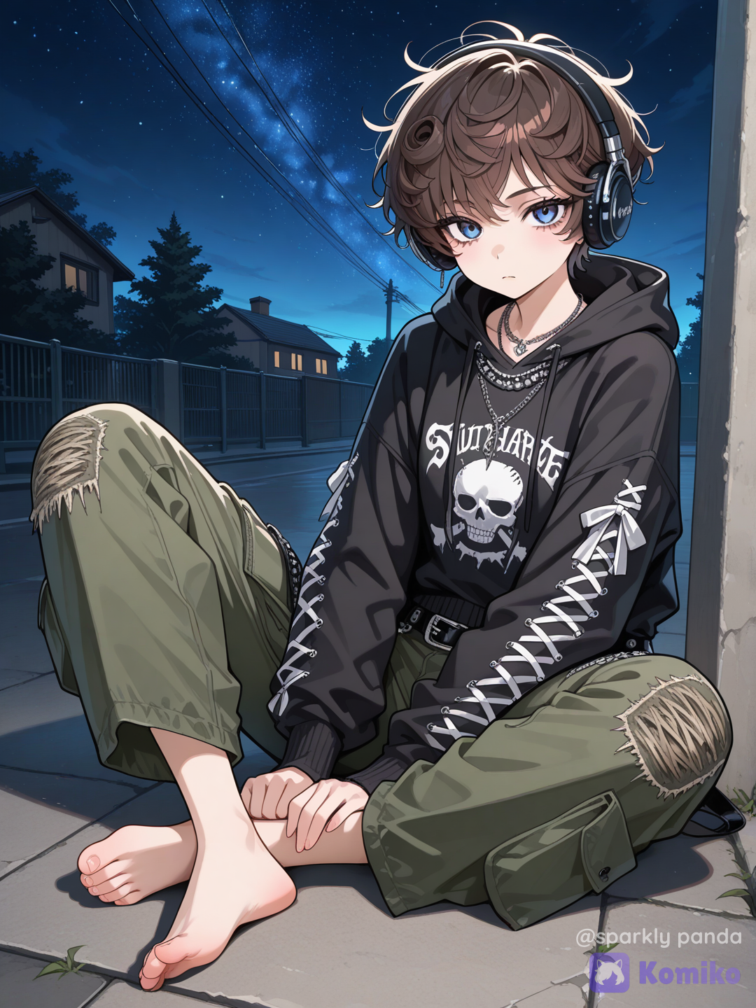 if I was an anime character this is what I would look like (based on real life)