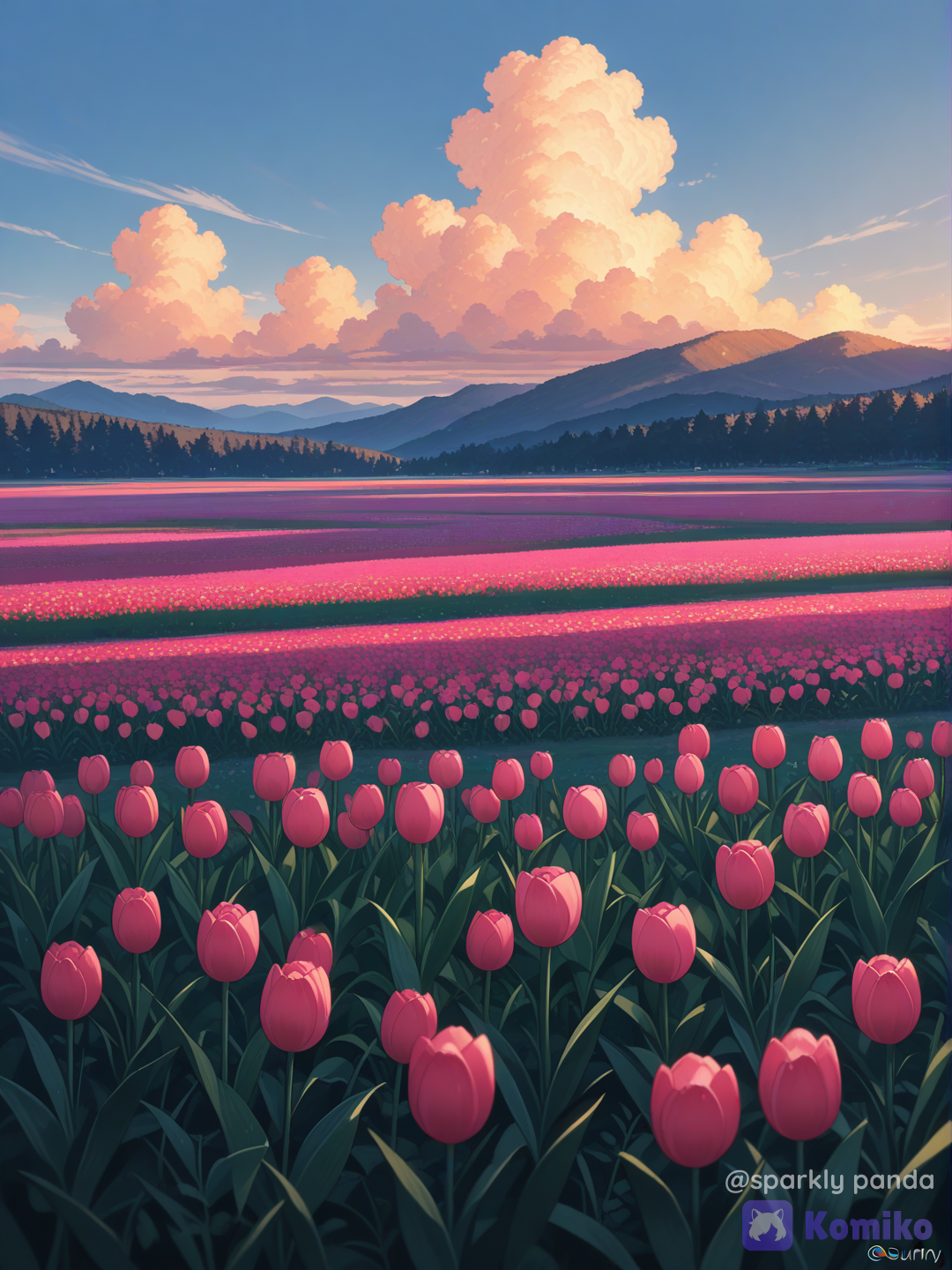 Hermoso paisaje