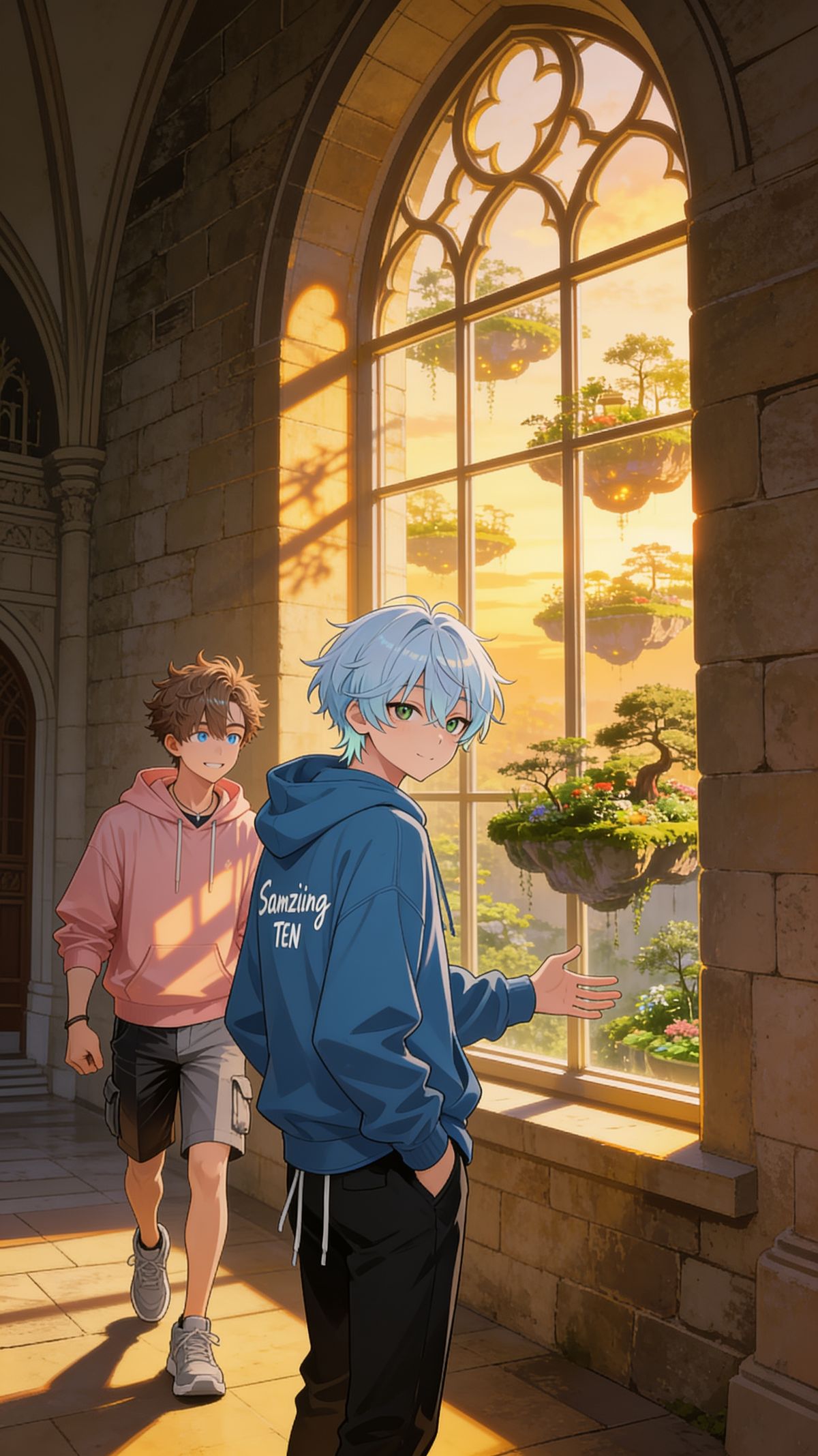 In a old castle