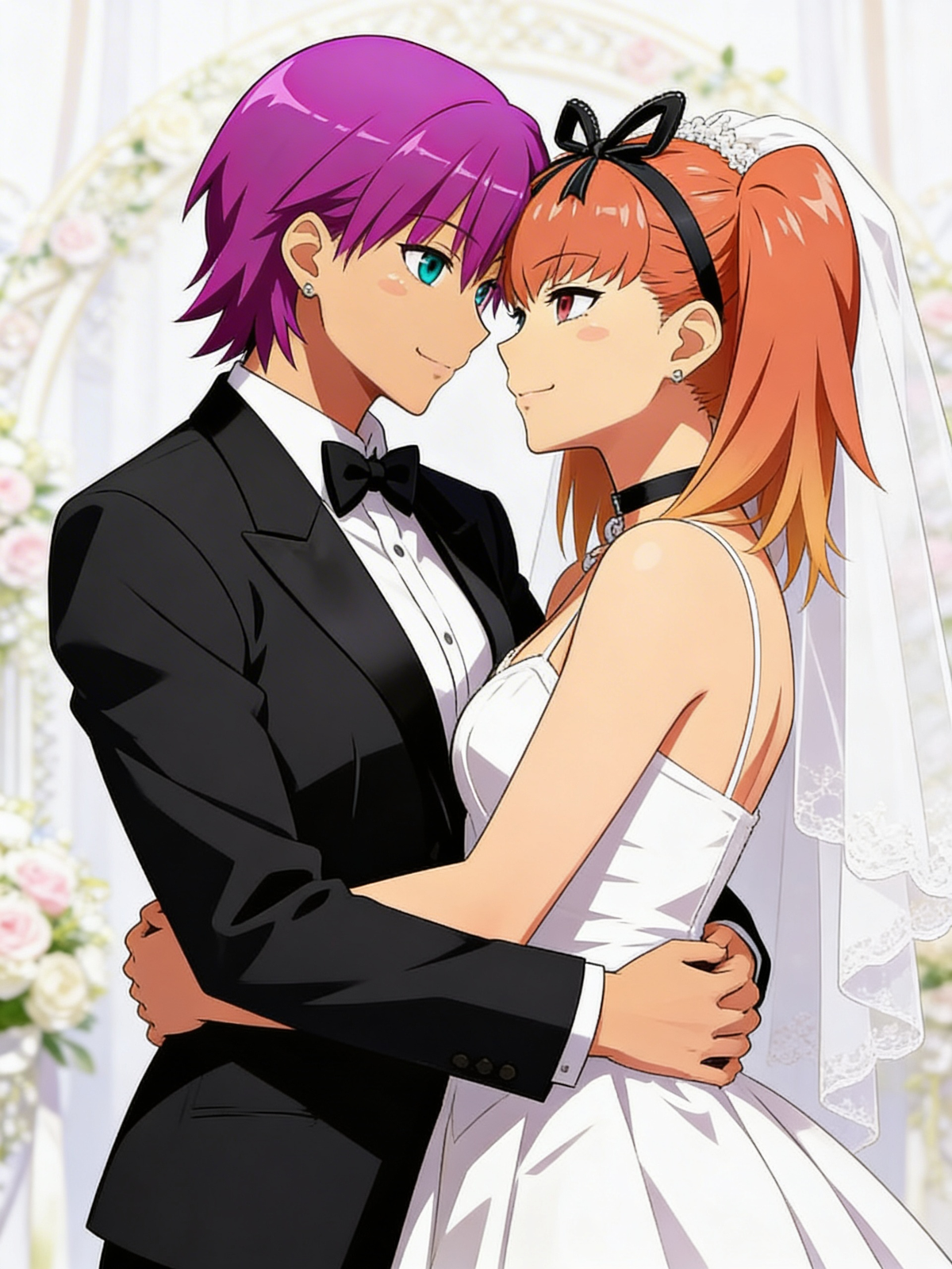 Yuri wedding with SRW-Omega girls