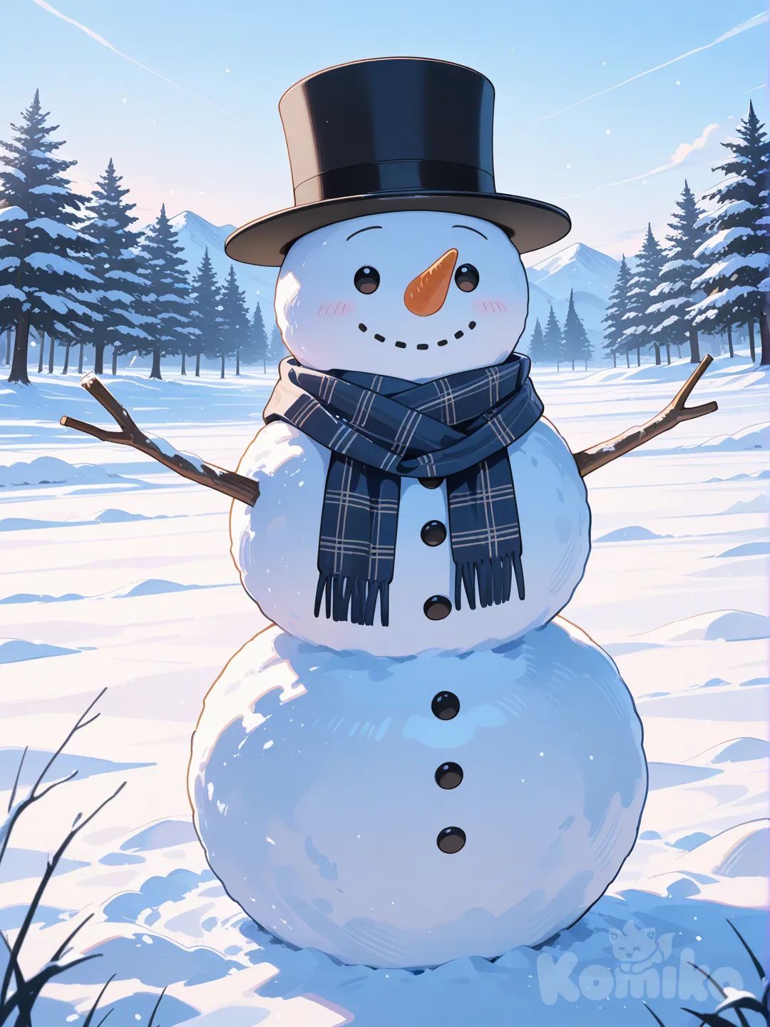 Neve, boneco