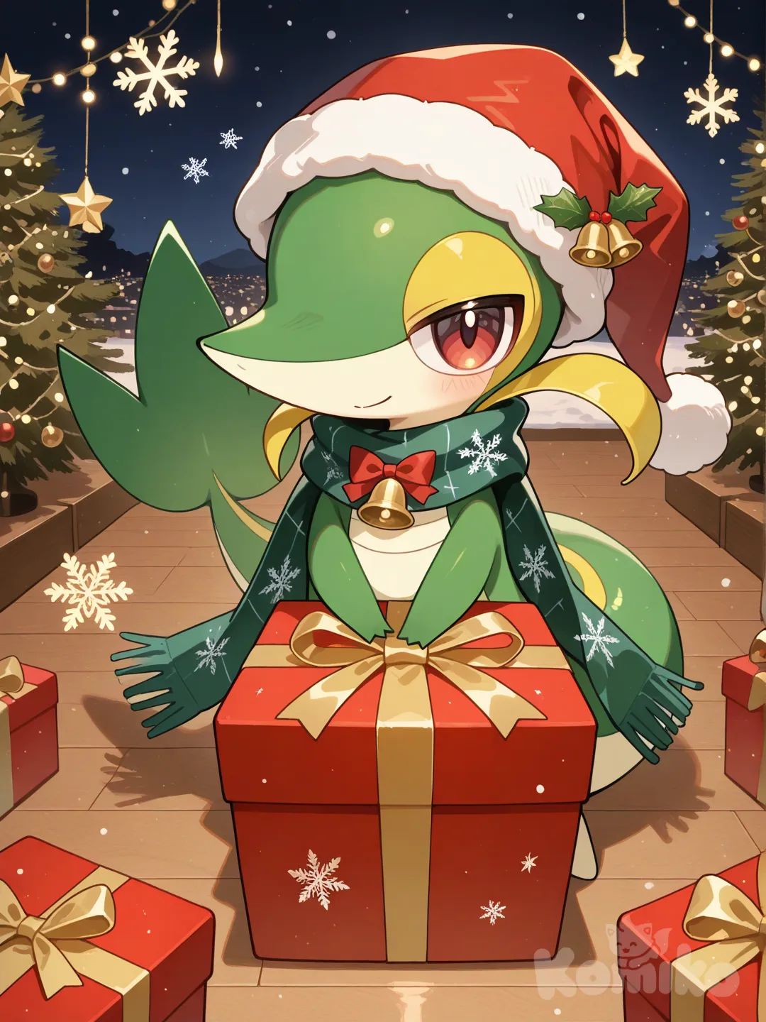 Snivy Navideño