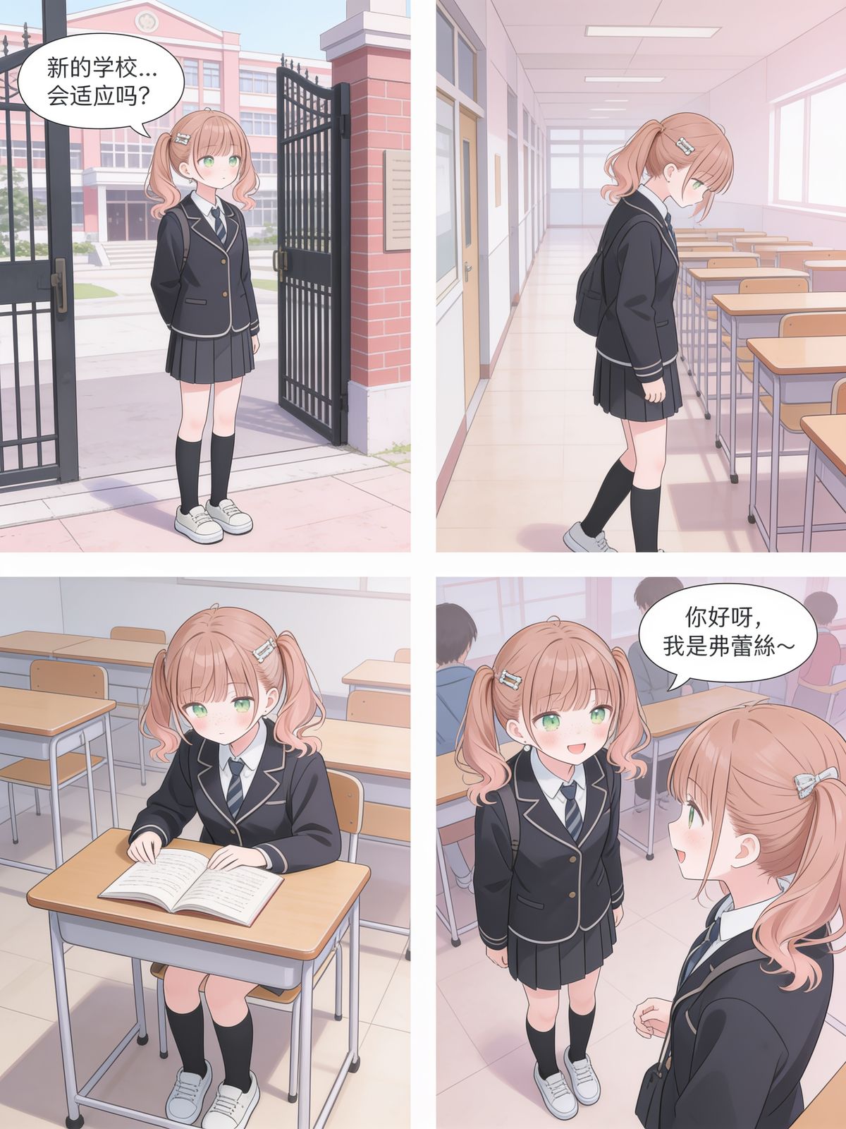 公主隱藏身分上學
