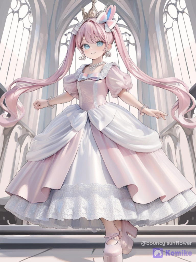 仙子伊布擬人化成公主