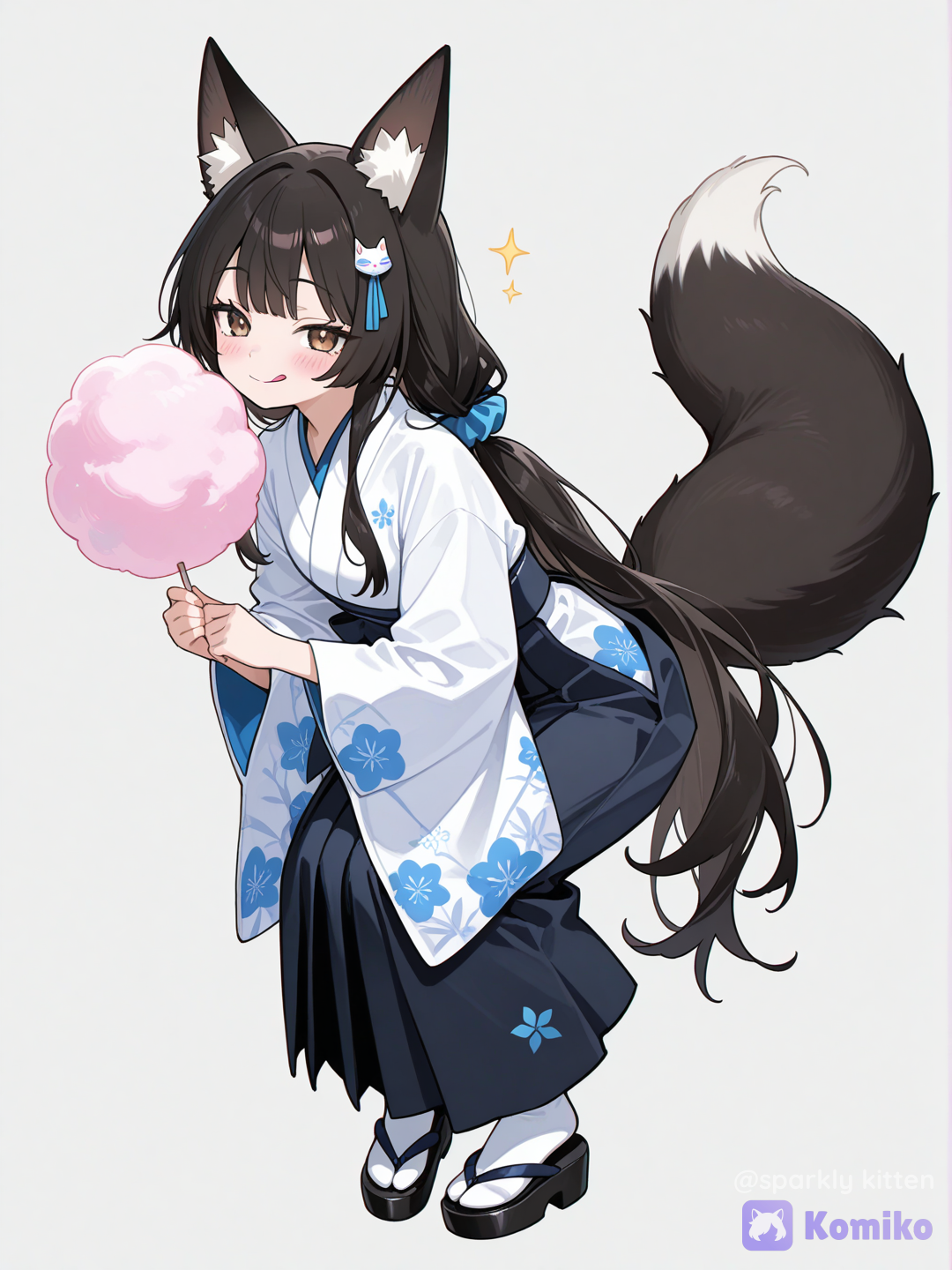 Komiko's Cotton Candy Day 🦊🍭