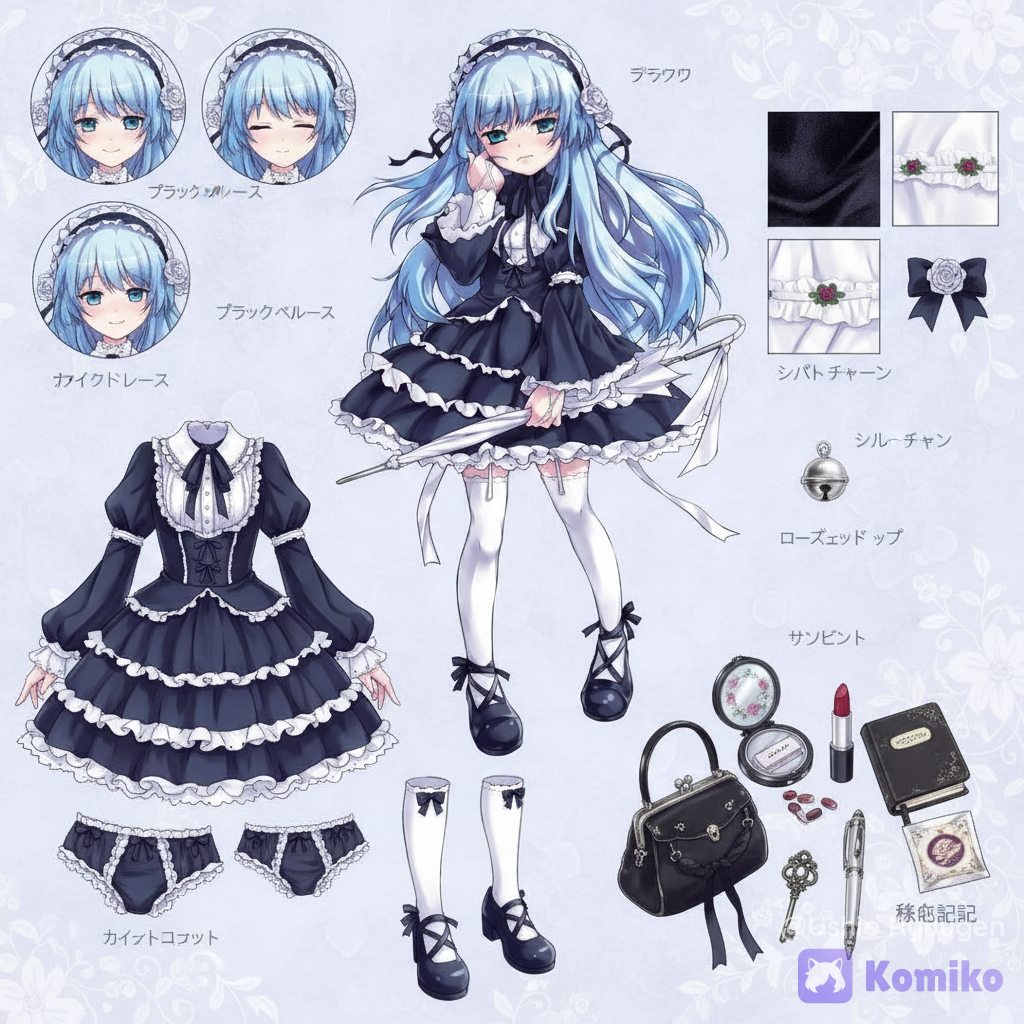 OC Breakdown: Azakura Mashiro