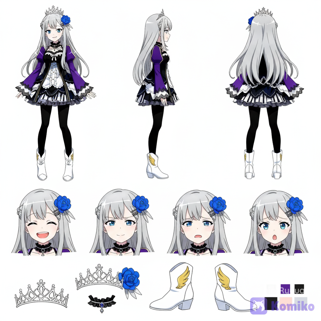 OC Character Sheet Yukina Silhoueska Ushio