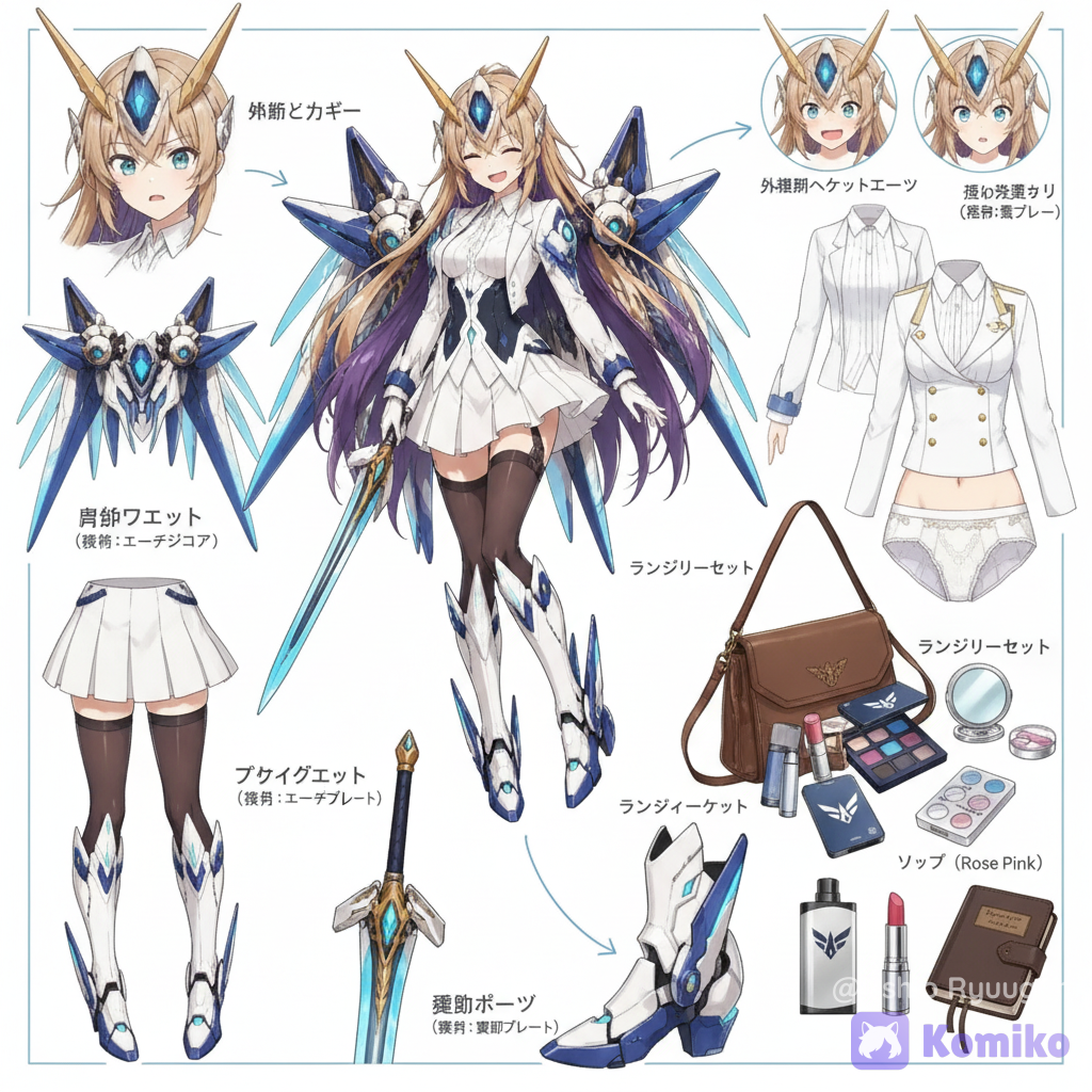 OC Breakdown: Ushio Chihaya
