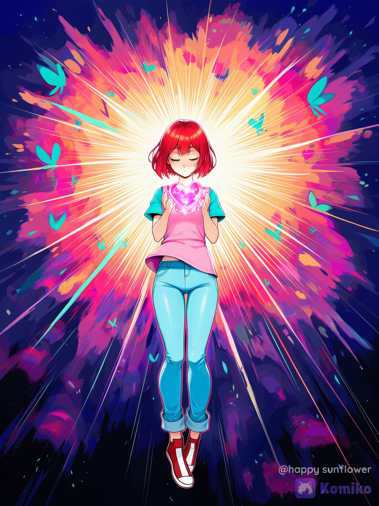 Beth heart and butterflies magic