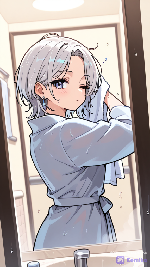 После душа такая свежая~ 💧