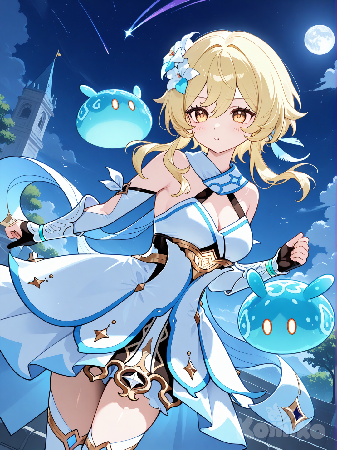 Lumine qnd slime cut