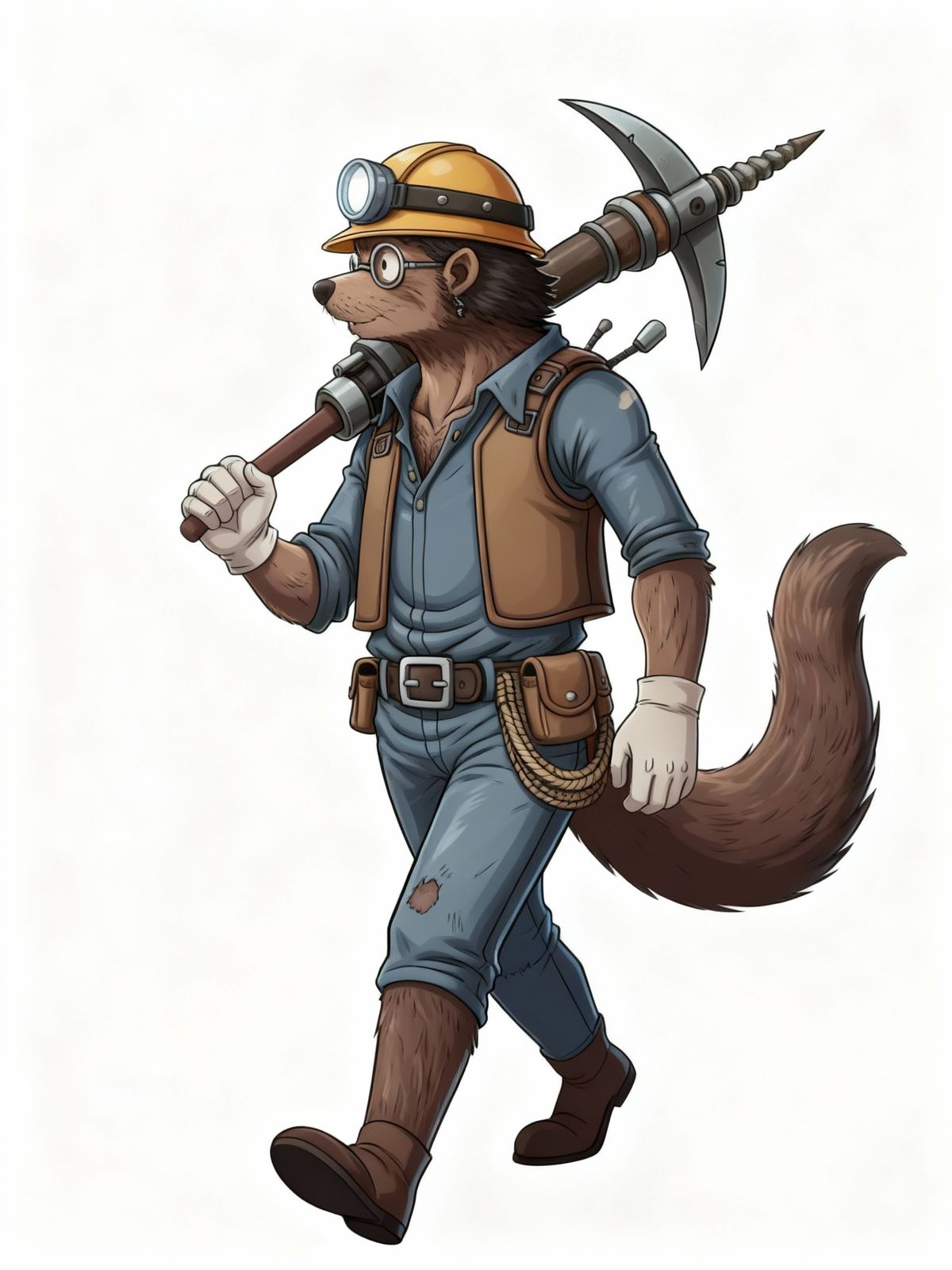 One piece mink 
