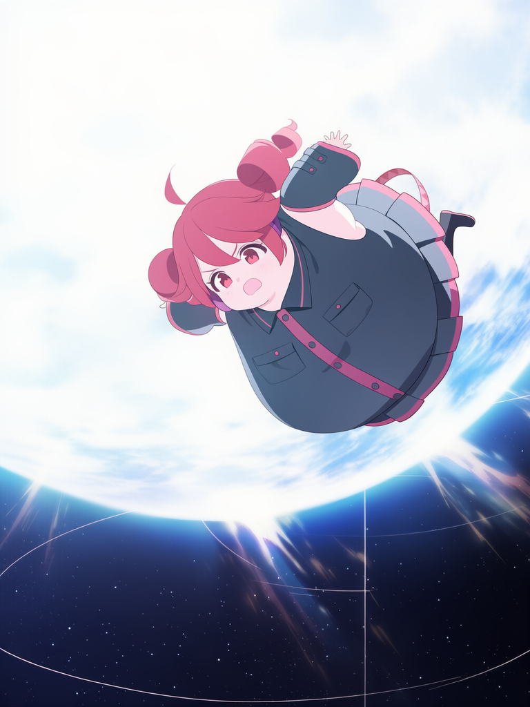 Obese Teto falling to Earth
