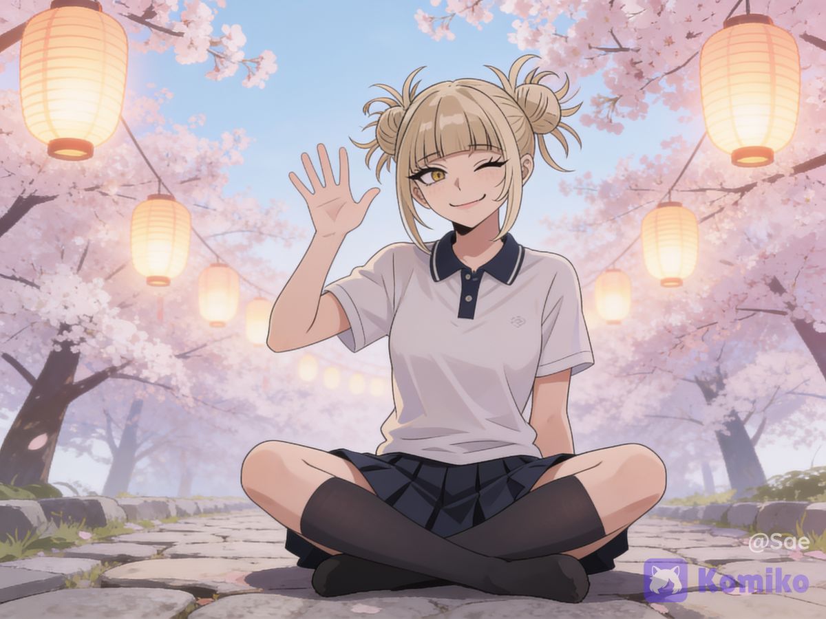 ¡Toga en el festival! 🌸✨