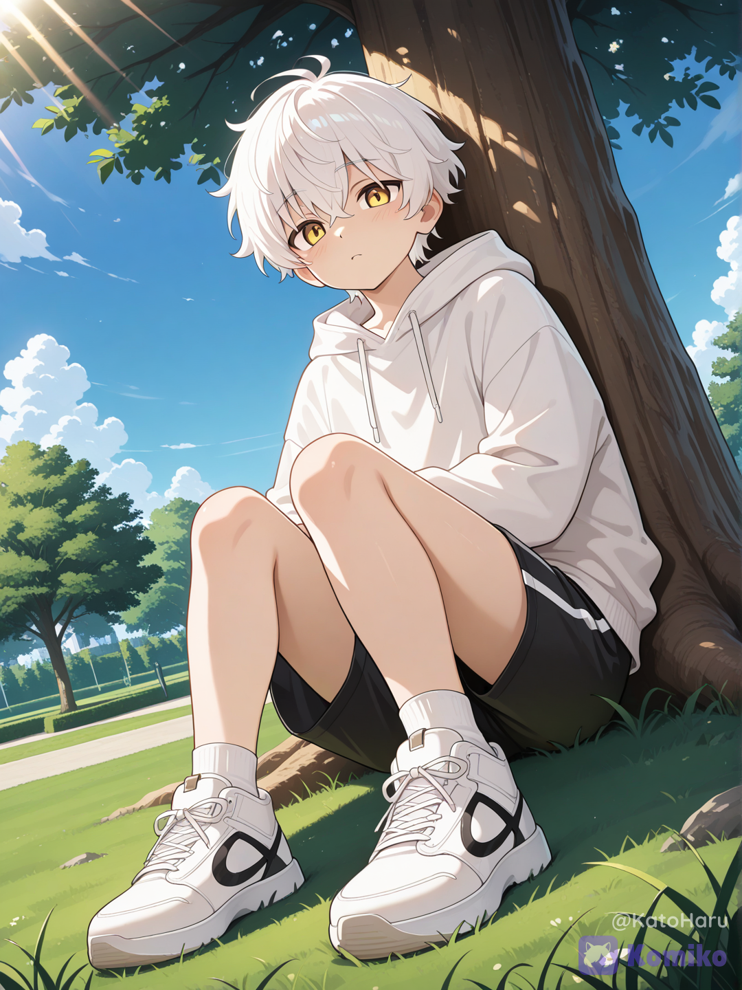 Boy of Sunlit Eyes