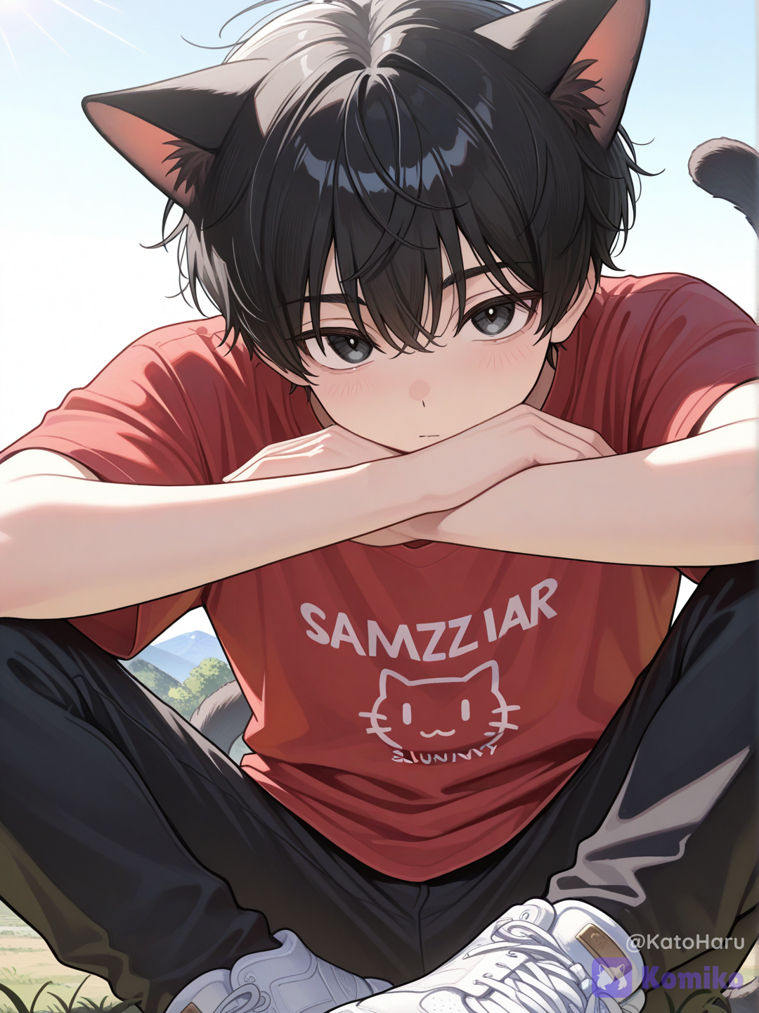 Dreamy cat.